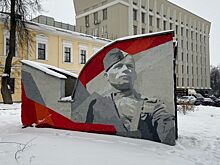 Новое граффити о Победе появилось в Нижегородском кремле