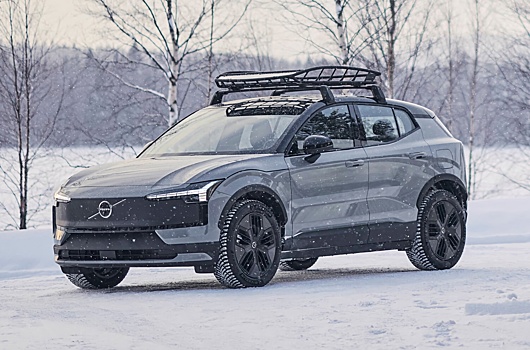 Представлен внедорожный электрокар Volvo EX30 Cross Country
