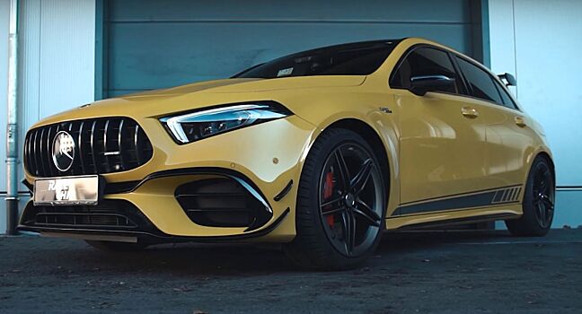 Новый Mercedes-AMG A 45 S стал 500-сильным