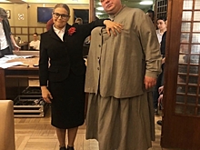 Нижегородская актриса Ирина Пегова схватила мужчину за грудь