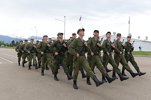Военнослужащие ЮВО примут участие в параде в честь Дня Победы