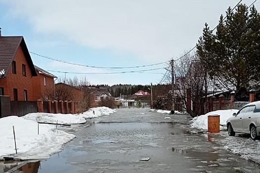 В новосибирском поселке оказалось затоплено около 200 коттеджей