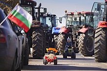 Фермеры блокировали центр столицы Болгарии