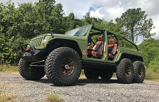 Bruiser Conversions 6×6 – шестиколёсный Jeep Wrangler, каких ещё поискать надо
