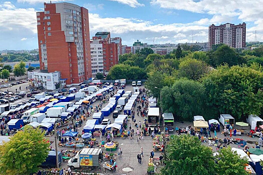 На ярмарке выходного дня в Рязани обнаружили грубые нарушения