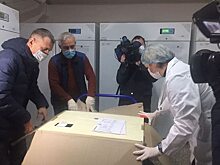 Первая партия из 609 доз вакцины от коронавируса прибыла в Саратов