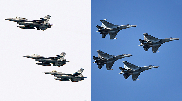 На Украине признали превосходство российского Су-35 над F-16