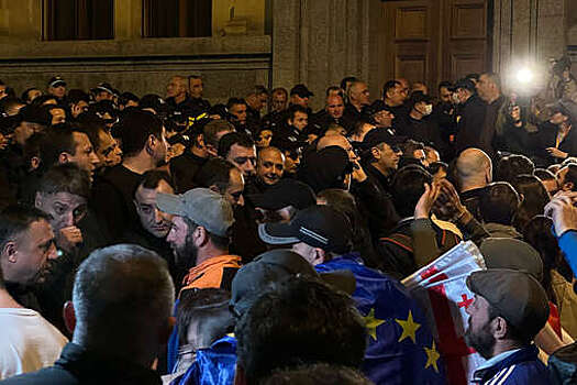МВД Грузии: оппозиционер Хабеишвили сам провоцировал полицейских на митинге