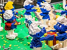 Крупная выставка Lego в Варшаве