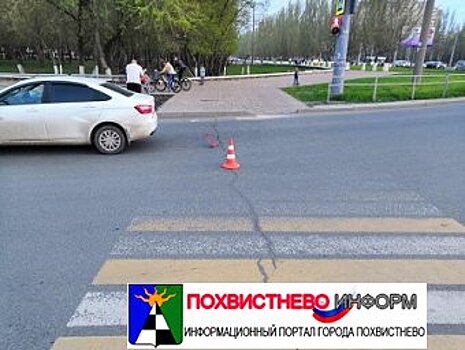 В Самаре на 22 Партсъезда пенсионер на «Весте» сбил 16-летнюю девушку