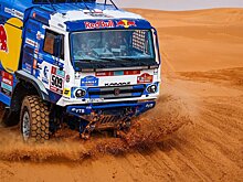 Каргинов победил на 6-м этапе «Дакара» в зачёте грузовиков. «КАМАЗы» заняли весь топ-3