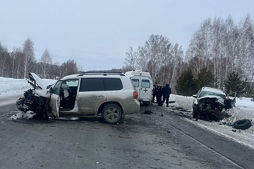 В тройном ДТП на трассе под Новосибирском погиб мужчина