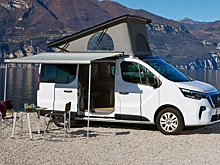 Nissan представила кемпервэн Primastar Seaside с четырьмя спальными местами