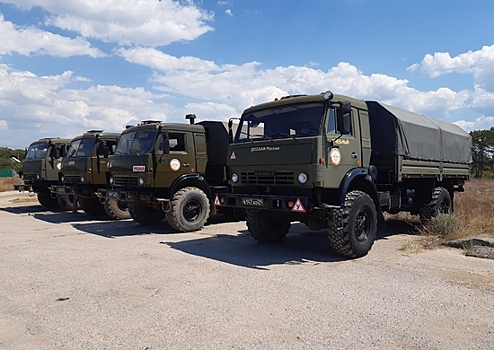 Выпуск военных водителей впервые состоялся в ДОСААФ России в Севастополе