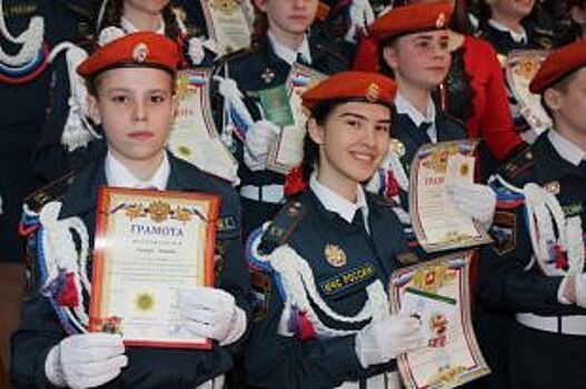 Железногорские кадеты заняли первого место на Всероссийском кадетском сборе