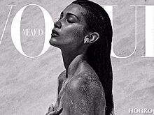 Белла Хадид снялась топлес для обложки Vogue
