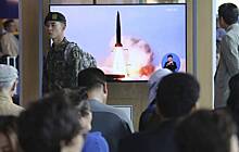 КНДР произвела запуск двух ракет