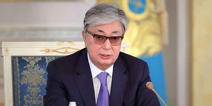 Президент Казахстана встретился на ПМЭФ с главами Татарстана и Башкортостана