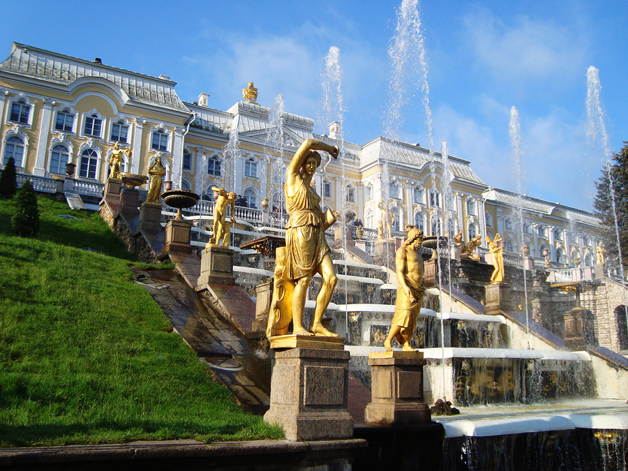 Петергоф, Санкт-Петербург, Россия, Европа