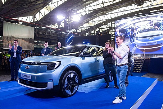Запуск Ford Explorer EV в Европе отложен до лета 2024 года из-за правил аккумуляторных батарей