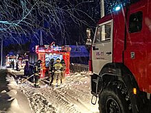 Опасный ночной пожар в Каринторфе ликвидировали огнеборцы из Кирово-Чепецка
