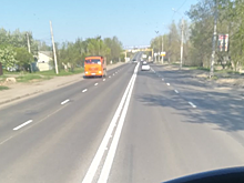 Жители саратовской Елшанки не могут попасть домой из-за неверно нанесенной разметки