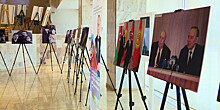 Уникальные фотографии Гейдара Алиева показали на выставке в Историческом музее Бишкека