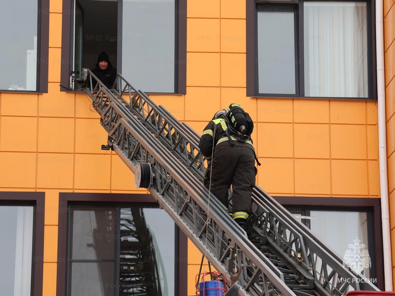 В Пензе прошли пожарно-тактические учения