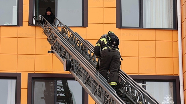 В Пензе прошли пожарно-тактические учения