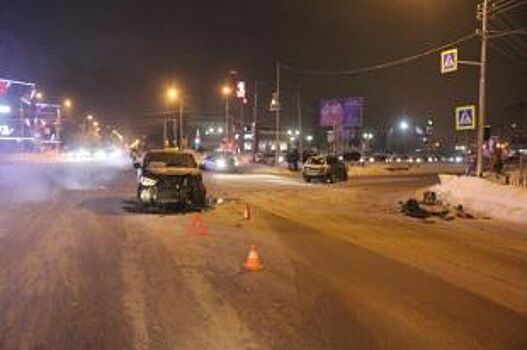 В дорожной аварии в Сургуте пострадали 4 человека, в том числе ребенок