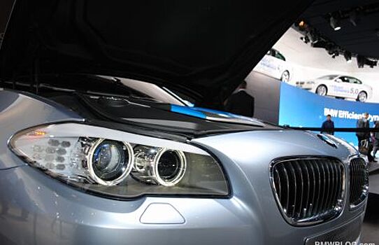 BMW вывела на тесты подключаемый гибрид BMW 5-Series