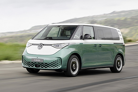 Volkswagen сильно проапгрейдил электрические минивэны ID.Buzz