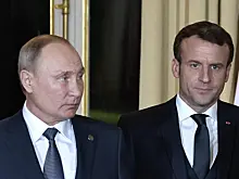 В Кремле высказались о возможном разговоре Путина и Макрона