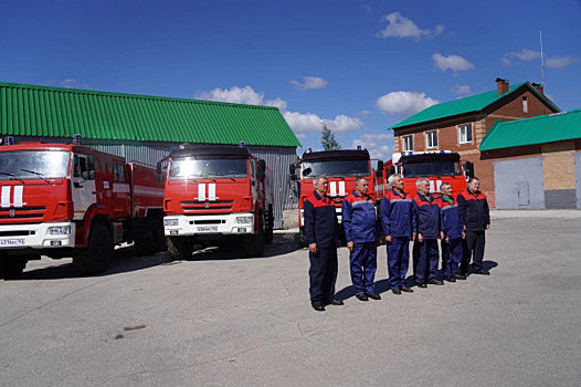 В Самарскую область поступило шесть единиц современной пожарной техники