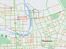 Челябинск встал в пробках после снегопада