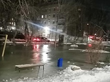 Потоп в Копейске случился из-за ночного порыва трубопровода