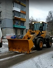 Нижегородские коммунальщики с размахом убрали несуществующий снег