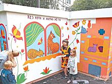 В районе художники разукрасят технические здания