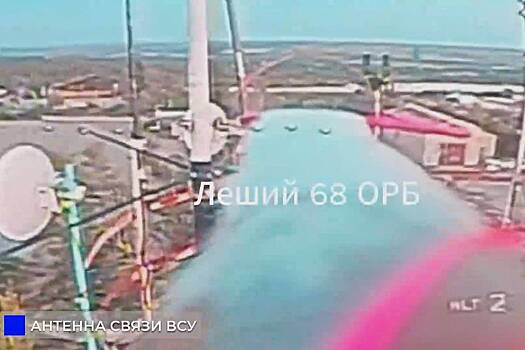 Появились кадры ликвидации терминала Starlink ВСУ