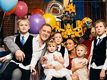 Российские звезды, которые имеют больше 5 детей