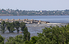 Власти Новой Каховки: уровень воды после разрушения дамбы снизился на метр