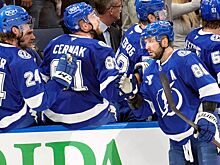 Тампа-Бэй — Нью-Джерси — 5:1, видео, голы, обзор матча регулярного чемпионата НХЛ, Кучеров — в топ-3 снайперов молний