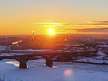 Столица закатов: где в Нижнем Новгороде можно полюбоваться заходом солнца