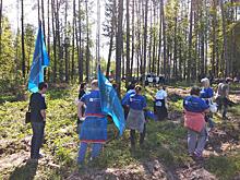 В Чехове в рамках акции «Лес Победы» высадили восемь тысяч деревьев