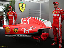 Ferrari и PMI представили новое оформление машины