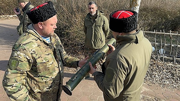 Атаманский конвой донских казаков доставил гумпомощь в бригаду &laquo;Дон&raquo;