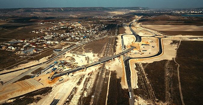 Самый большой участок «Тавриды» построили наполовину