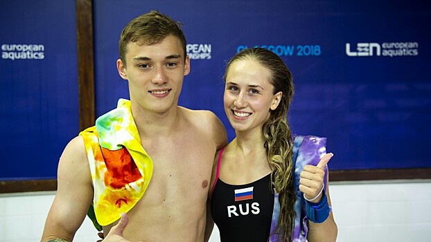 Тимошинина и Шлейхер выиграли бронзу в прыжках в воду с вышки на этапе в Канаде