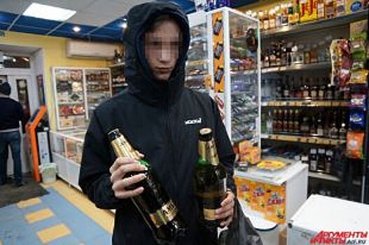 300 раз полиция Красноярского края пресекла продажу алкоголя подросткам