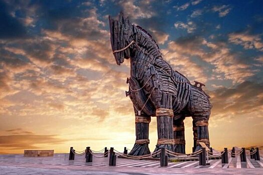 Как греки построили Троянского коня